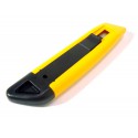 Cutter jaune et noir